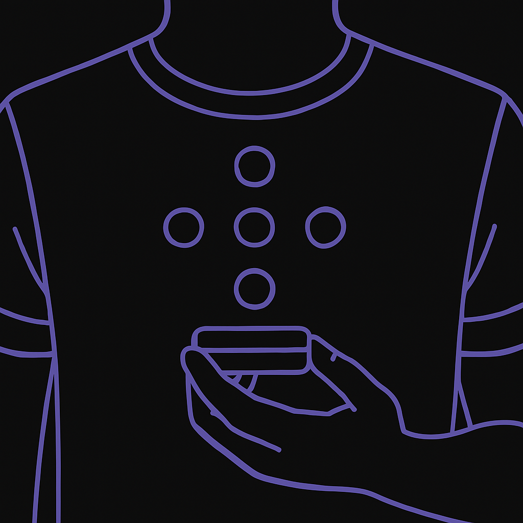 Diagram showing chest placement positions for heart sound recording